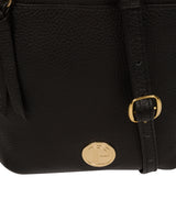 'Trixie' Black Leather Cross Body Bag image 6