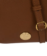 'Trixie' Tan Leather Cross Body Bag image 6