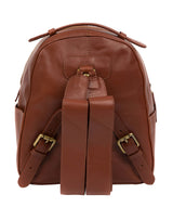 'Colchester' Vintage Cognac Leather Backpack