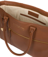 'Buckingham' Tan Leather Tote Bag