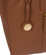 'Buckingham' Tan Leather Tote Bag