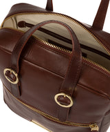 'Delfina' Brown Leather Backpack image 4