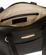 'Ornella' Black Leather Handbag image 4