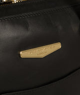 'Ornella' Black Leather Handbag image 6