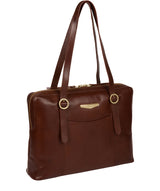 'Ornella' Brown Leather Handbag image 5
