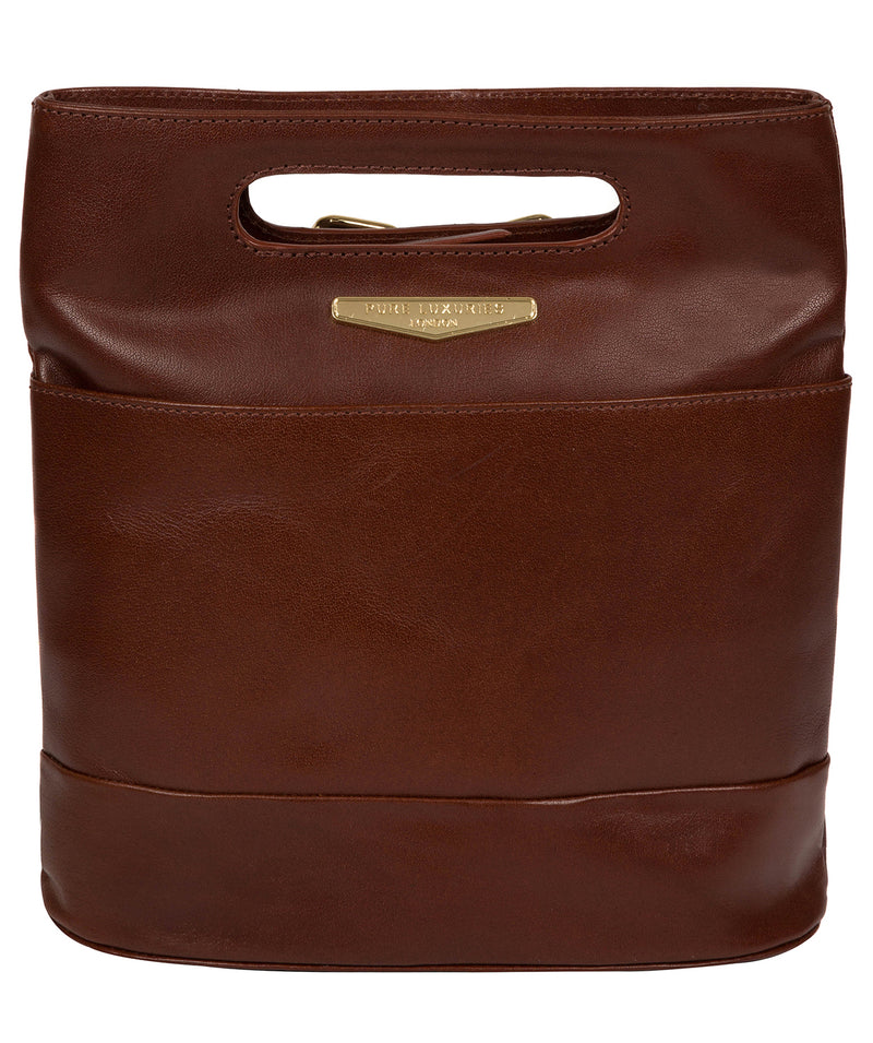 'Margherita' Brown Leather Backpack image 1