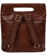'Margherita' Brown Leather Backpack image 3