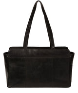 'Alessandra' Black Leather Hand Bag image 3