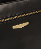 'Alessandra' Black Leather Hand Bag image 6