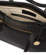 'Adley' Black Leather Handbag image 4