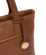 'Adley' Tan Leather Handbag image 6