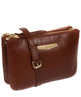 'Gionvanna' Brown Leather Cross Body Bag image 5
