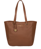 'Sherwood' Tan Leather Tote Bag image 1
