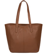 'Sherwood' Tan Leather Tote Bag image 3