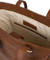 'Sherwood' Tan Leather Tote Bag image 4