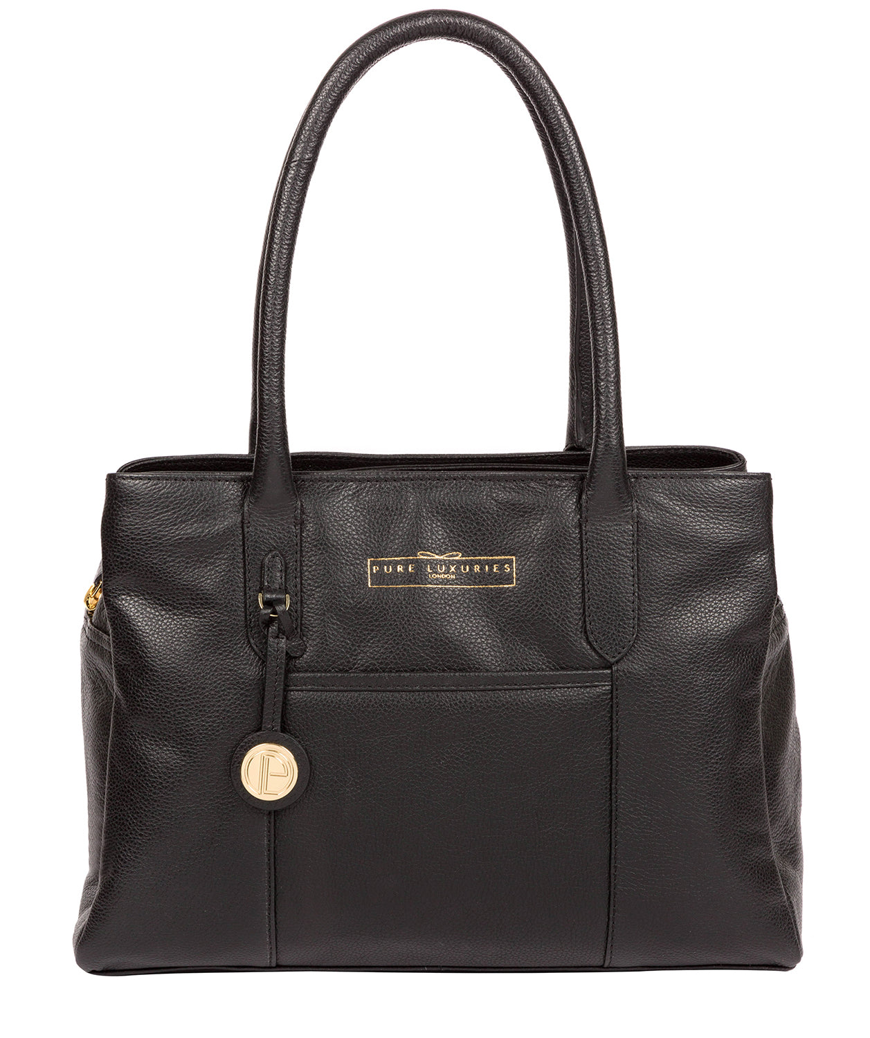 'Chatham' Black Leather Handbag