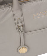 'Chatham' Grey Leather Handbag image 6