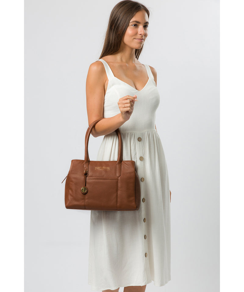 'Chatham' Tan Leather Handbag