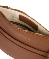 'Langley' Tan Leather Cross Body Bag image 4