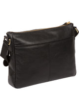 'Tindall' Black Leather Shoulder Bag image 3