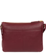 'Tindall' Deep Red Leather Shoulder Bag image 3