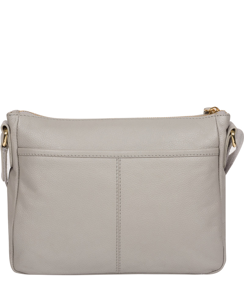 'Tindall' Grey Leather Shoulder Bag image 3
