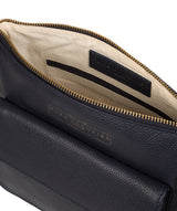 'Tindall' Navy Leather Shoulder Bag image 4