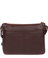'Tindall' Plum Leather Shoulder Bag image 3