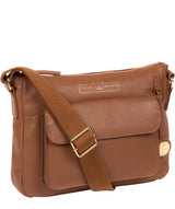'Tindall' Tan Leather Shoulder Bag image 5