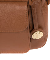 'Tindall' Tan Leather Shoulder Bag image 6
