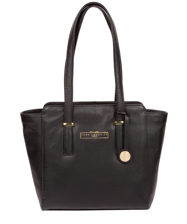 'Blakeley' Black Leather Handbag image 1
