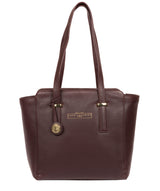 'Blakeley' Plum Leather Handbag image 1
