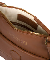 'Kenley' Tan Leather Cross Body Bag image 4