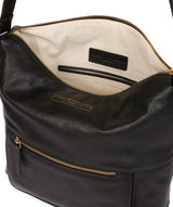 'Tenley' Black Leather Shoulder Bag image 4
