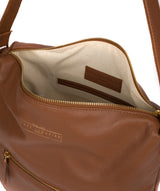 'Tenley' Tan Leather Shoulder Bag image 4