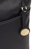 'Hove' Navy Leather Shoulder Bag  image 6