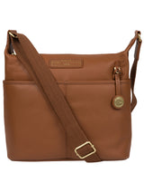 'Hove' Tan Leather Shoulder Bag image 1
