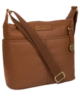 'Hove' Tan Leather Shoulder Bag image 5
