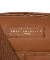 'Hove' Tan Leather Shoulder Bag image 6