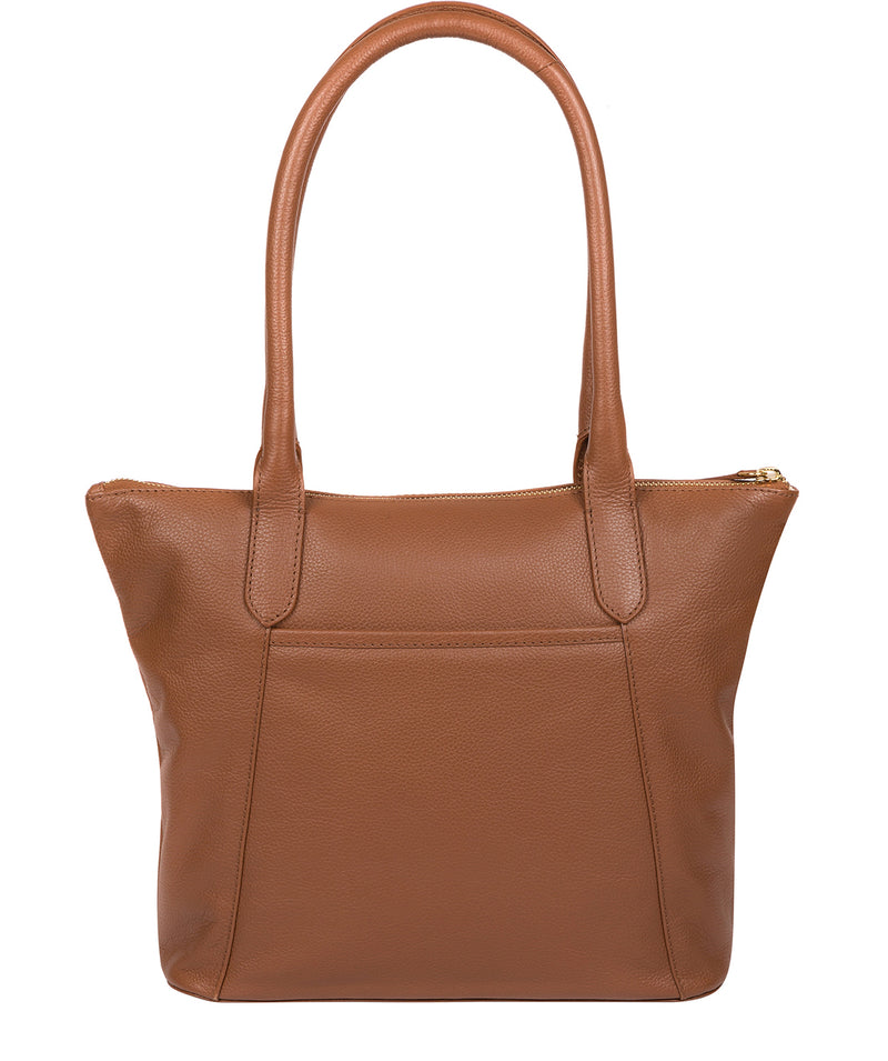 'Atherton' Tan Leather Tote Bag image 3