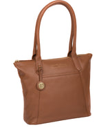 'Atherton' Tan Leather Tote Bag Pure Luxuries London