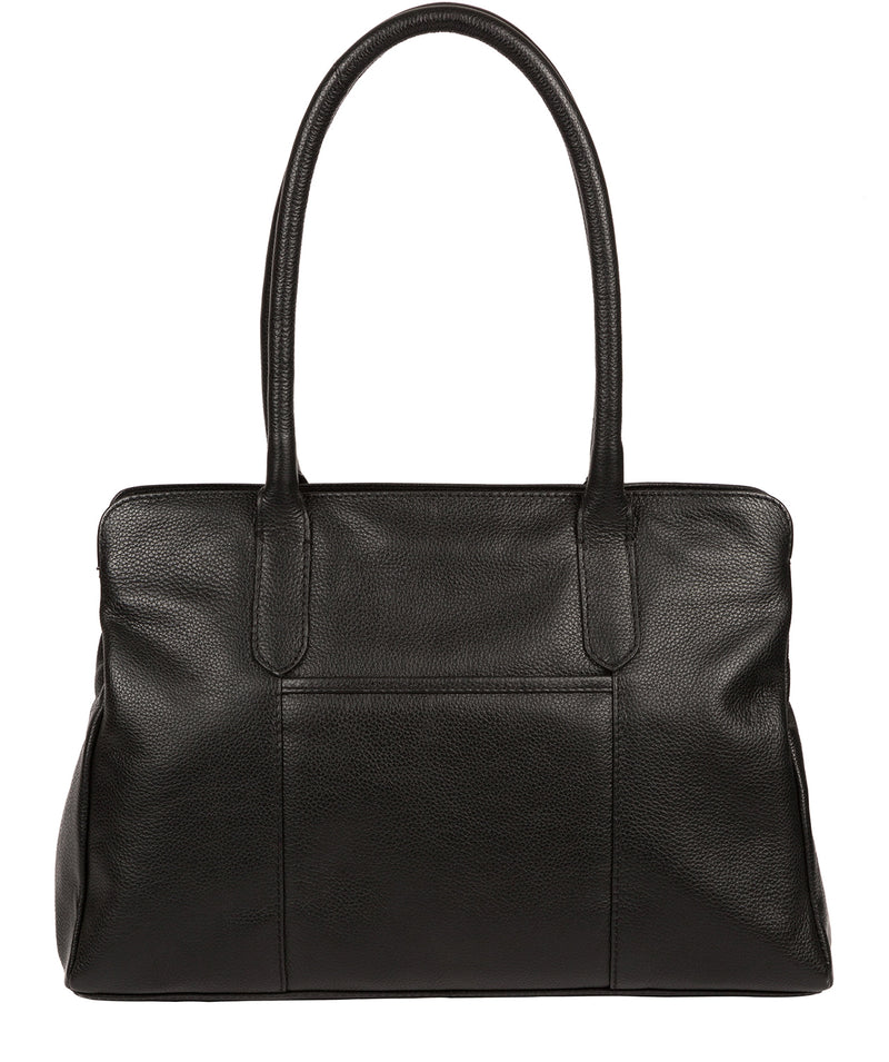 'Darby' Black Leather Handbag image 3