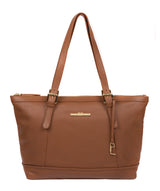 'Thame' Tan Leather Tote Bag image 1
