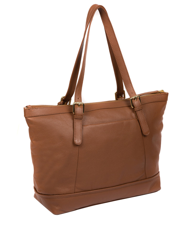 'Thame' Tan Leather Tote Bag image 3