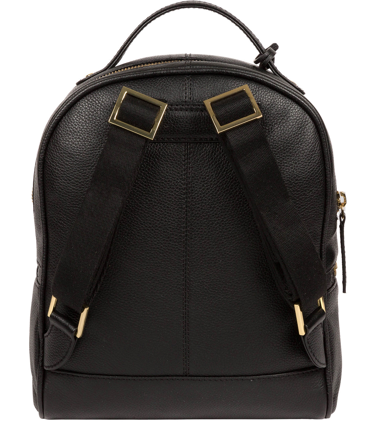 black leather backpack women& 39 Black Leather Backpack 'Hayes' by Pure Luxuries