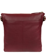 'Holbroke' Deep Red Leather Shoulder Bag image 3