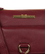 'Holbroke' Deep Red Leather Shoulder Bag image 7