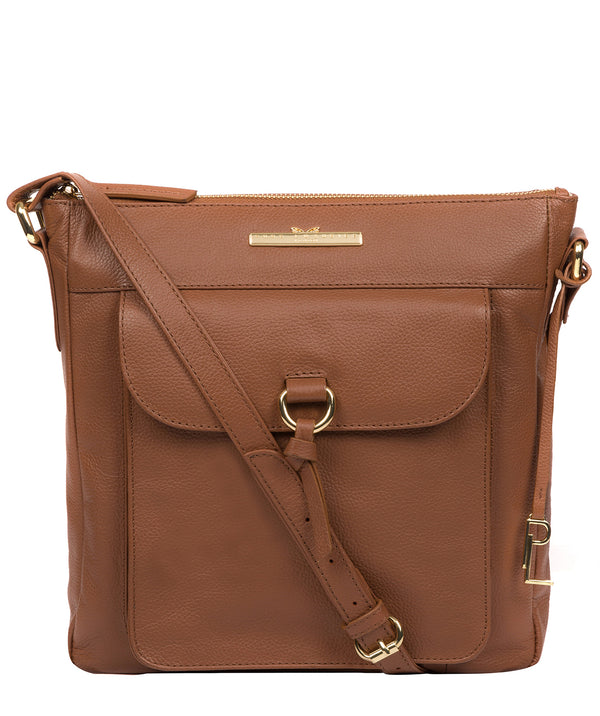 'Holbroke' Tan Leather Shoulder Bag image 1