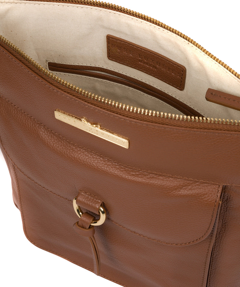 'Holbroke' Tan Leather Shoulder Bag image 4