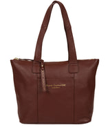 'Dem' Cognac Leather Handbag image 1